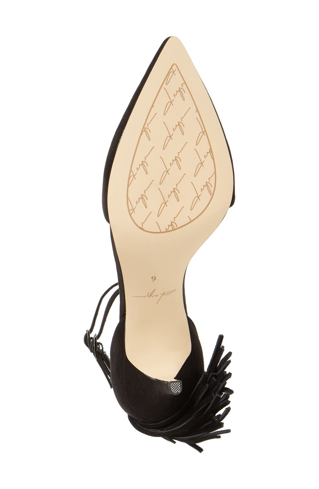 Daya by Zendaya 'Ansley' Fringe Pointy Toe Pump, Alternate, color, 
