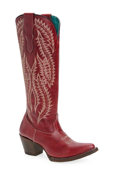 Embroidered Western Boot (Women)
