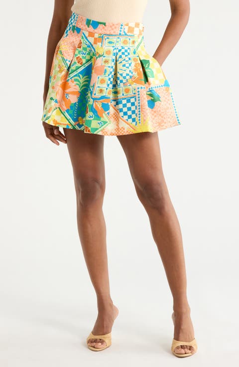Frankie Print Skort