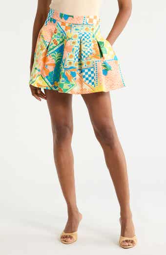 Ramy Brook Frankie Print Skort