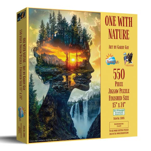 One with Nature 550 piece Jigsaw Puzzle for Adults