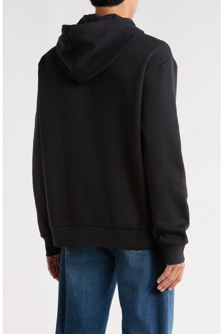 Tonal Logo Hoodie, Alternate, color, BLACK BEAUTY