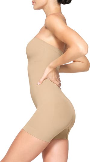 Seamless Sculpt Strapless Shortie Bodysuit