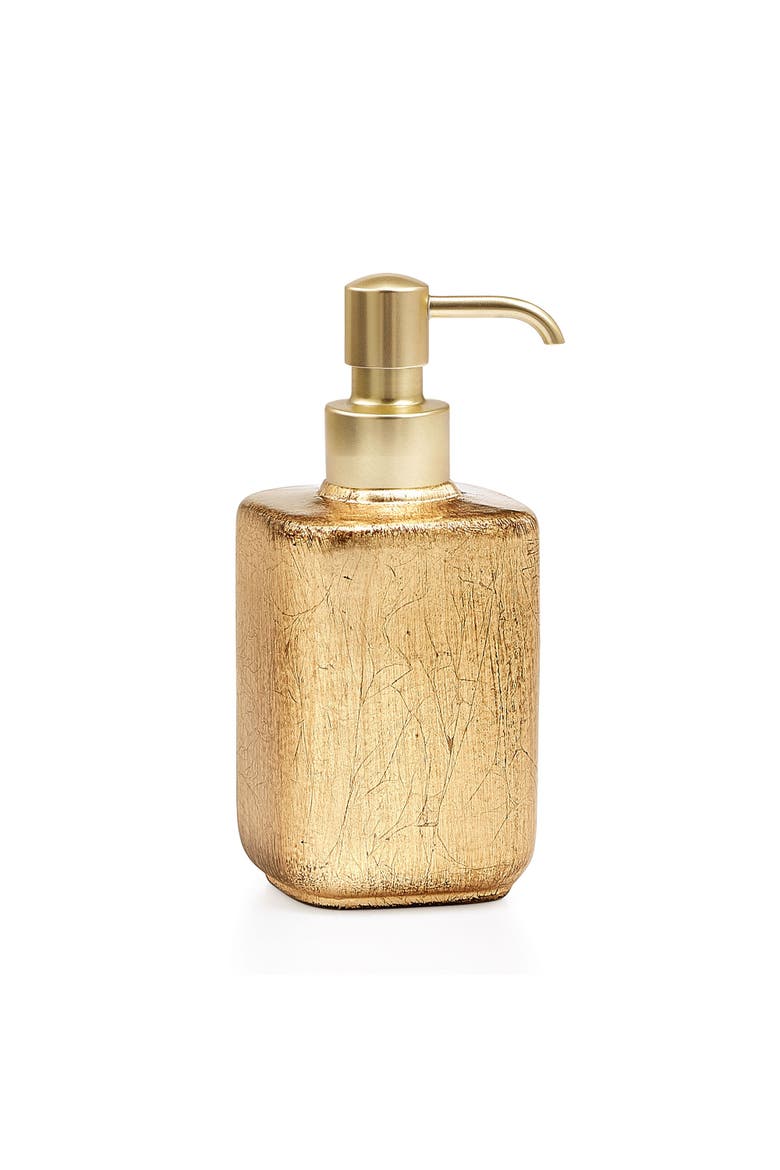 Ava Pump Dispenser, Main, color, GOLD-Mat Brs