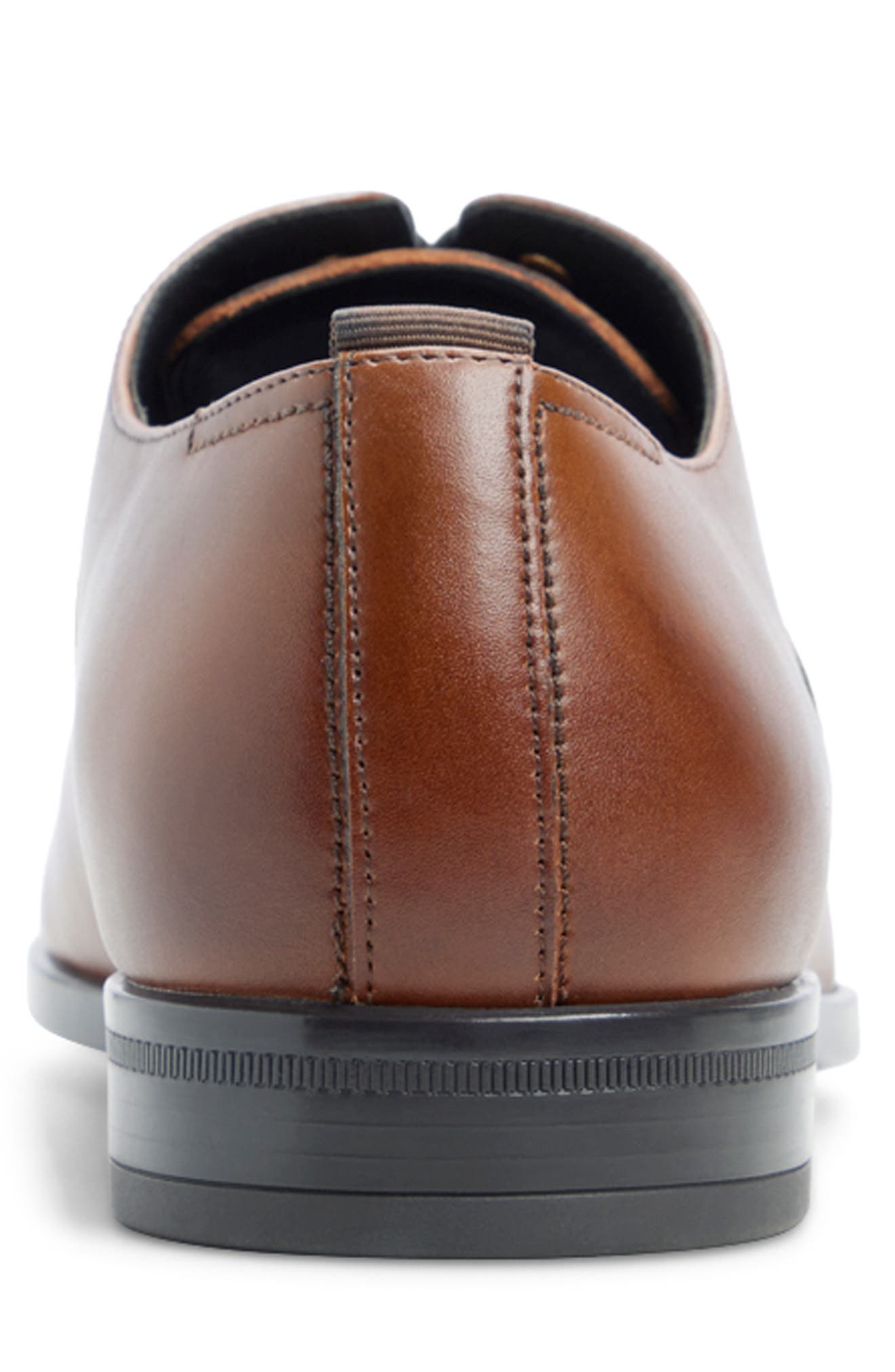 Alton Leather Cap Toe Oxford, Alternate, color, COGNAC