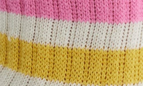 American Trench The Retro Stripe Quarter Socks In White