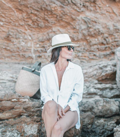 Lastelier Panama Army Green Straw Hat In Green