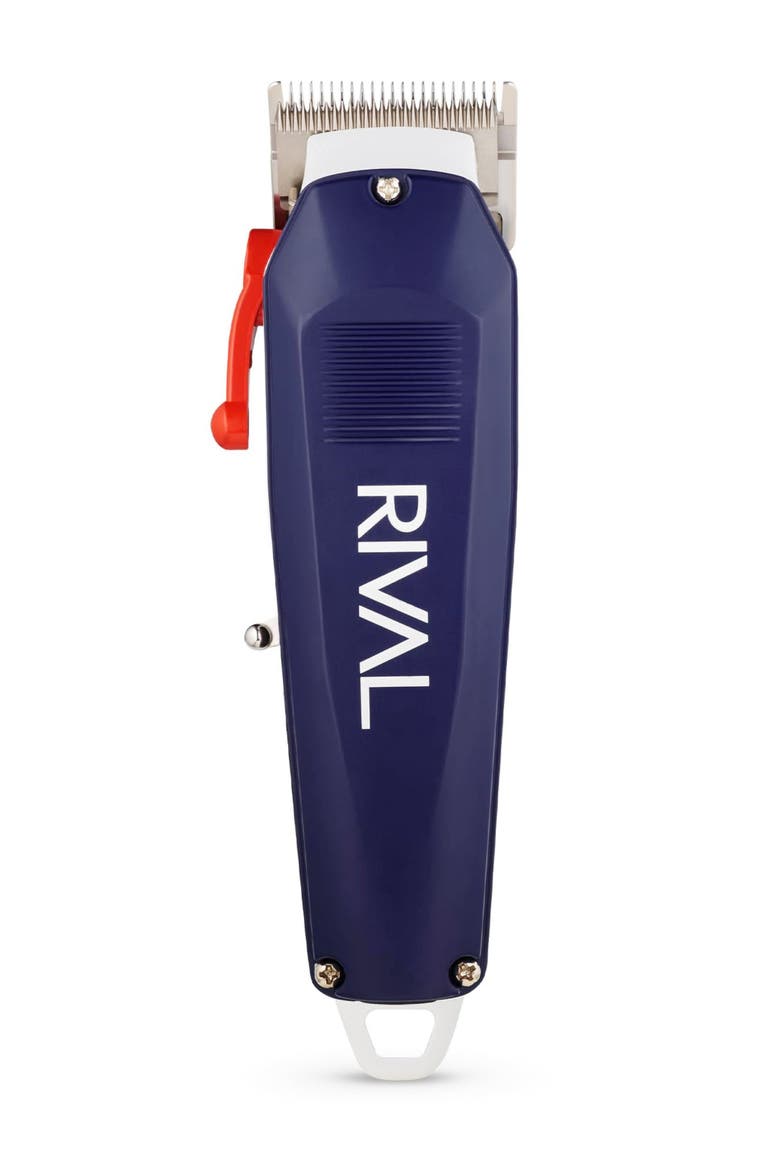 Rival Full Metal Hair Clipper, Main, color, Blue
