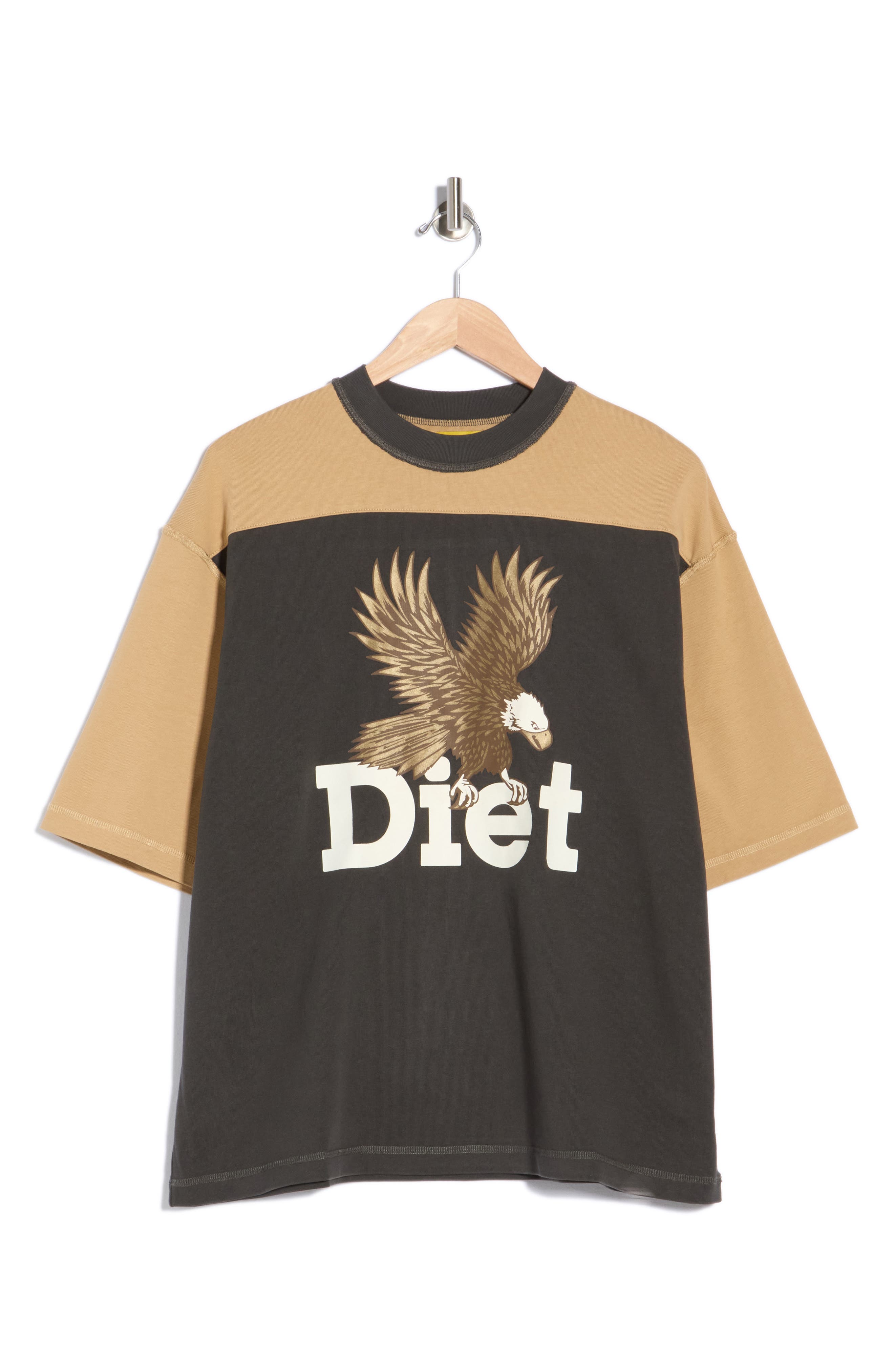DIET STARTS MONDAY Eagle Yoke T-Shirt