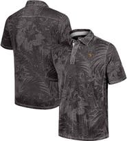Tommy Bahama Men's Tommy Bahama  Black Texas Longhorns Sport Santiago Paradise Polo