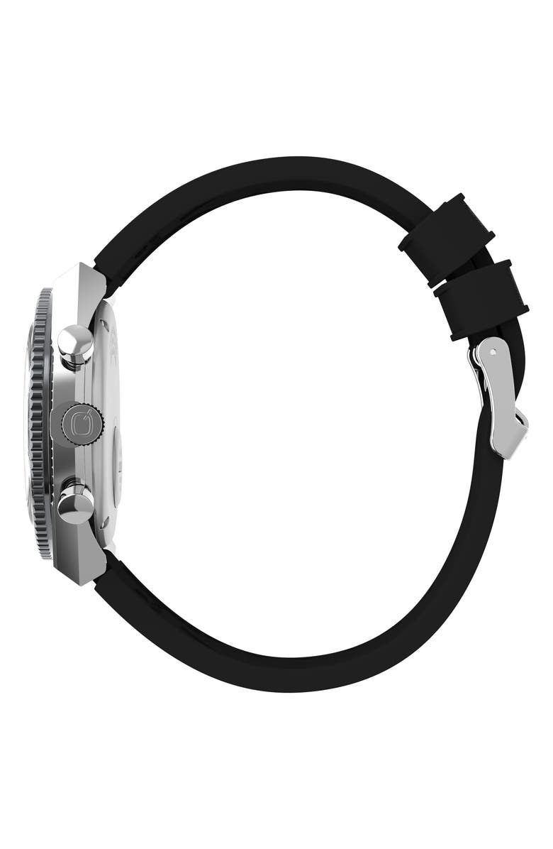 Timex<sup>®</sup> Q Chronograph Leather Strap Watch, 40mm, Alternate, color, 