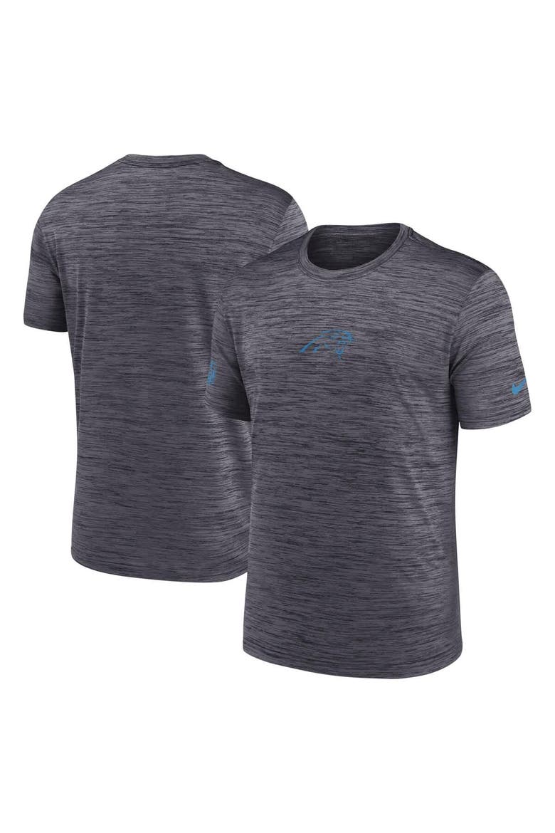 Men's Nike Black Carolina Panthers Sideline Velocity Performance T-Shirt, Alternate, color, Black