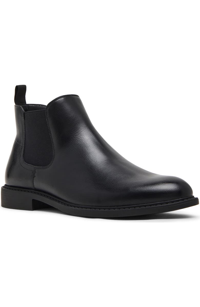 Steve Madden Sawyer Chelsea Boot, Main, color, Black