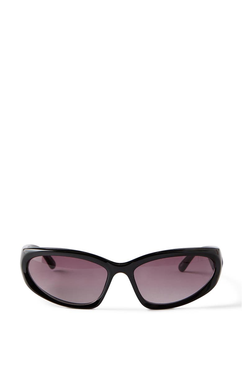 Rubi Shoes Bonnie Sporty Racer Sunglasses, Main, color, 