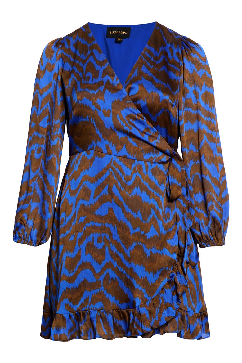 Krista Abstract Minidress, Main, color, BROWN-MULTI