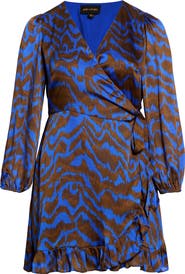 SUGARLIPS Krista Abstract Minidress