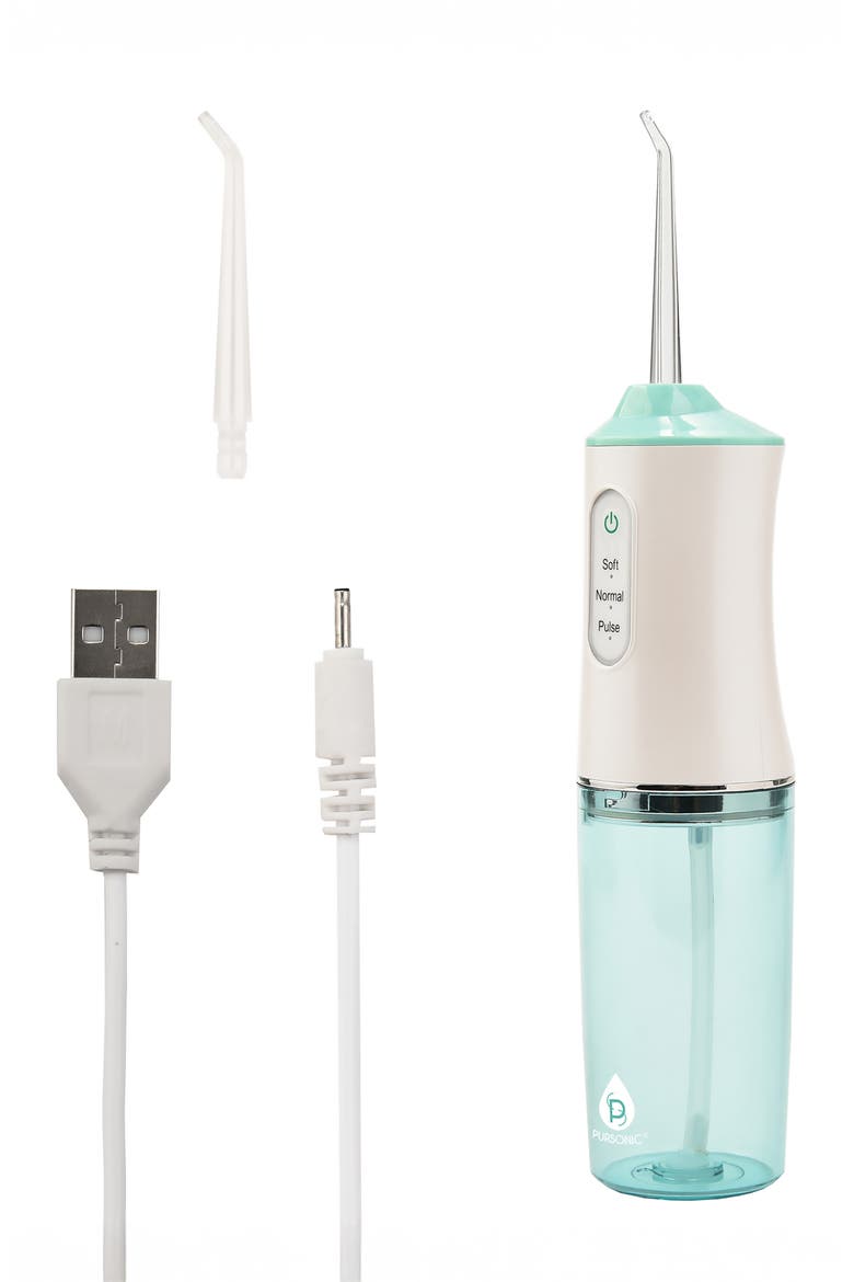 Rechargeable Oral Irrigator, Alternate, color, WHITE