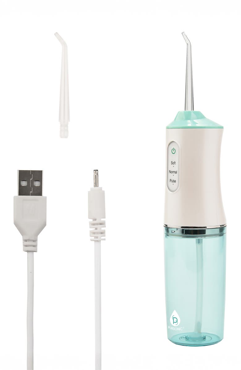 PURSONIC Rechargeable Oral Irrigator, Alternate, color, White