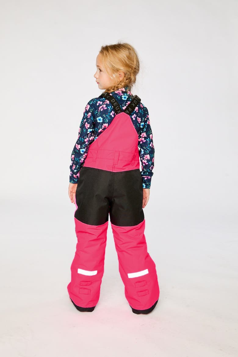 Play Adjustable Suspenders Overall Snow Bib, Alternate, color, Bright Pink