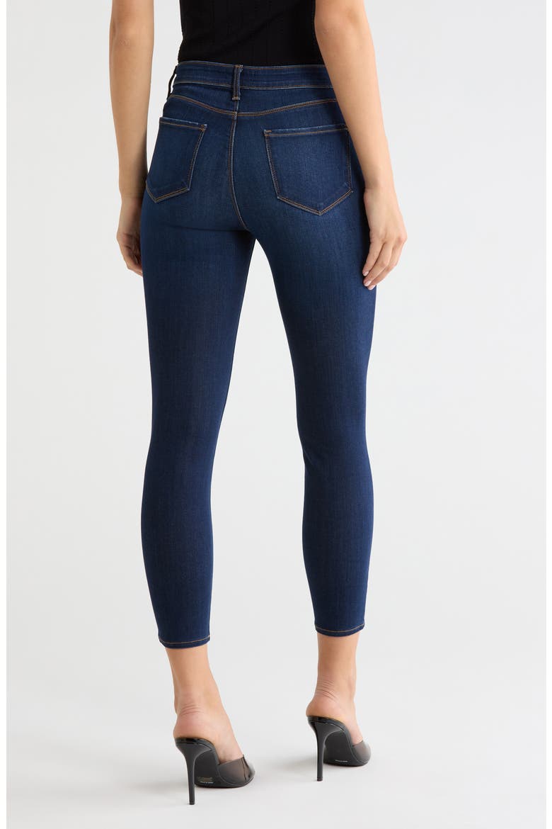 Margot High Waist Crop Skinny Jeans, Alternate, color, BALTIC