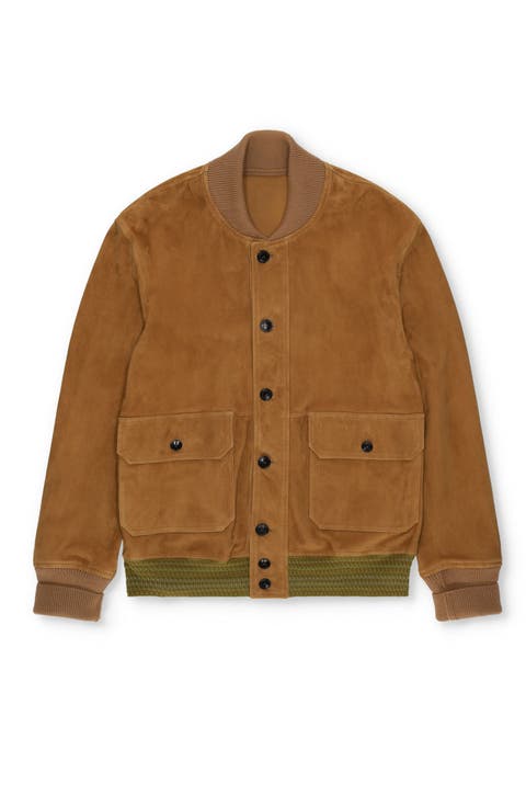 Cruiser Suede Bomber Jacket