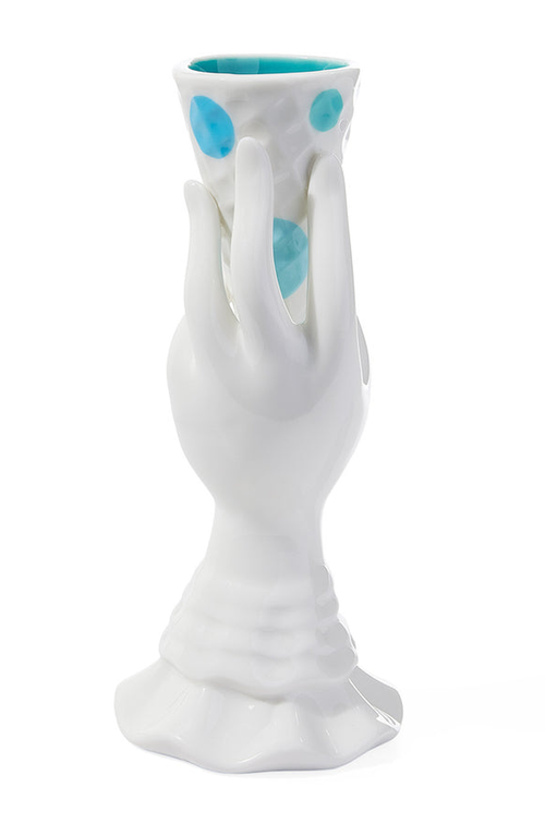 Jonathan Adler L'pop Scream Vase In White