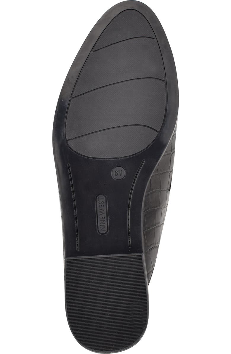 Nine West Kilts Croc Embossed Mule, Alternate, color,