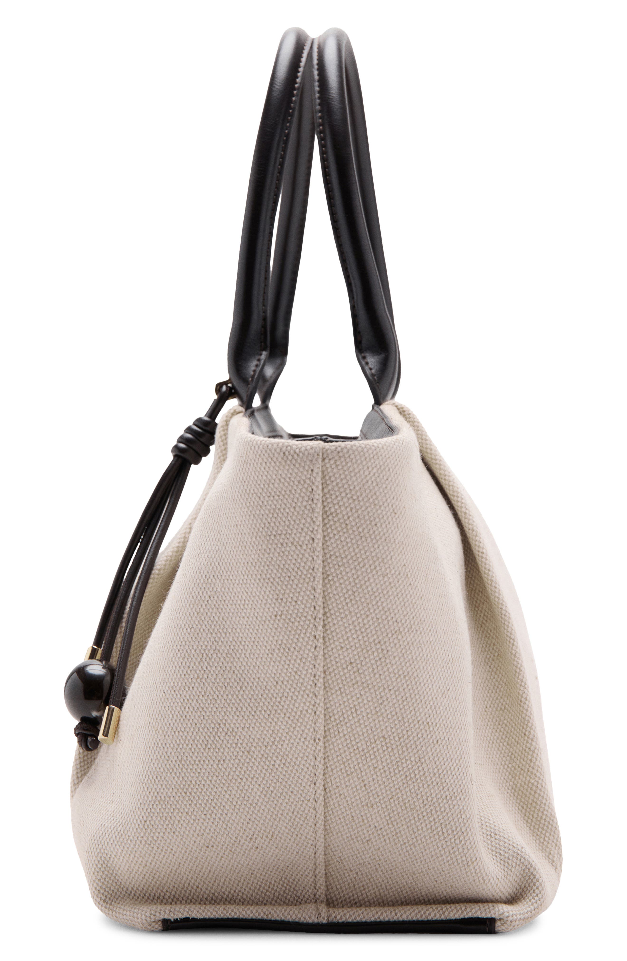 Canvas Tote Bag, Alternate, color, BLACK AND WHITE