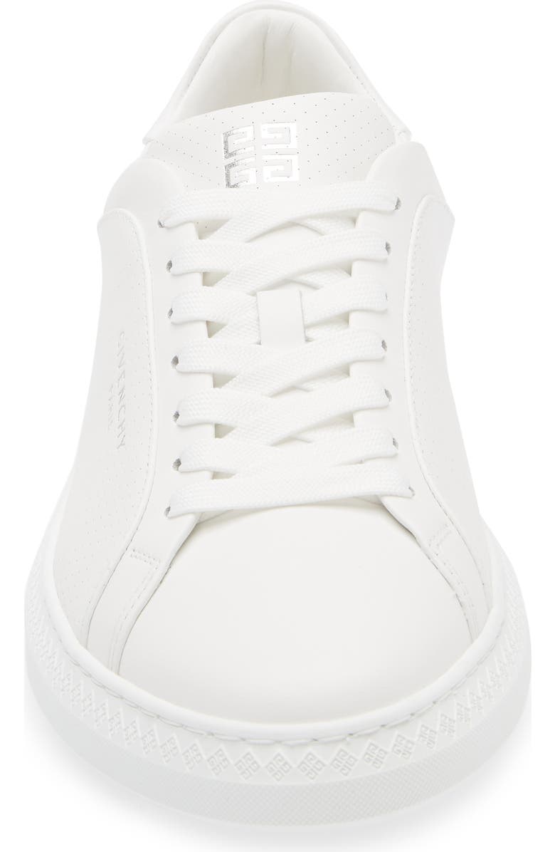 Givenchy G Set Perforated Low Top Sneaker, Alternate, color, White
