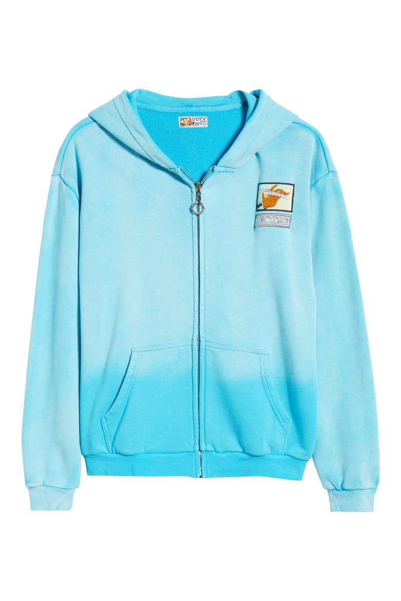 Fatal Error Zip Hoodie, Main, color, BLUE