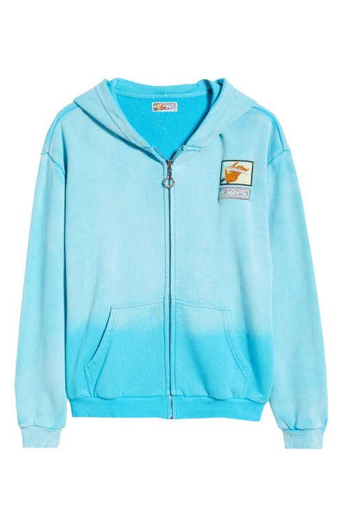 Veryrare Fatal Error Zip Hoodie In Blue