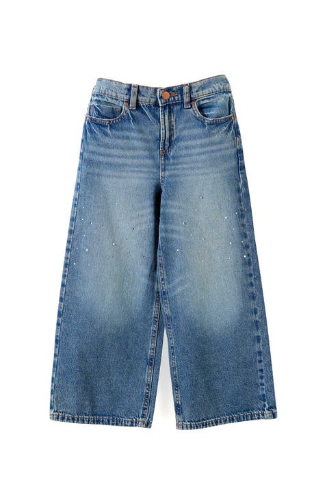 Kid's Super Wide Leg Denim Jean