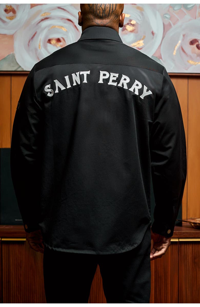 SAINT PERRY Kushner Shirt, Alternate, color, Black