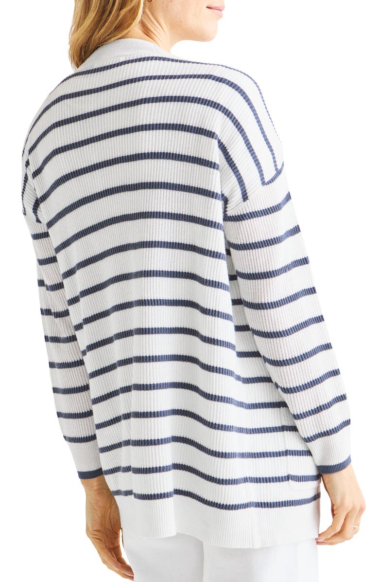 Splendid Luna Stripe Rib Cardigan, Alternate, color, 