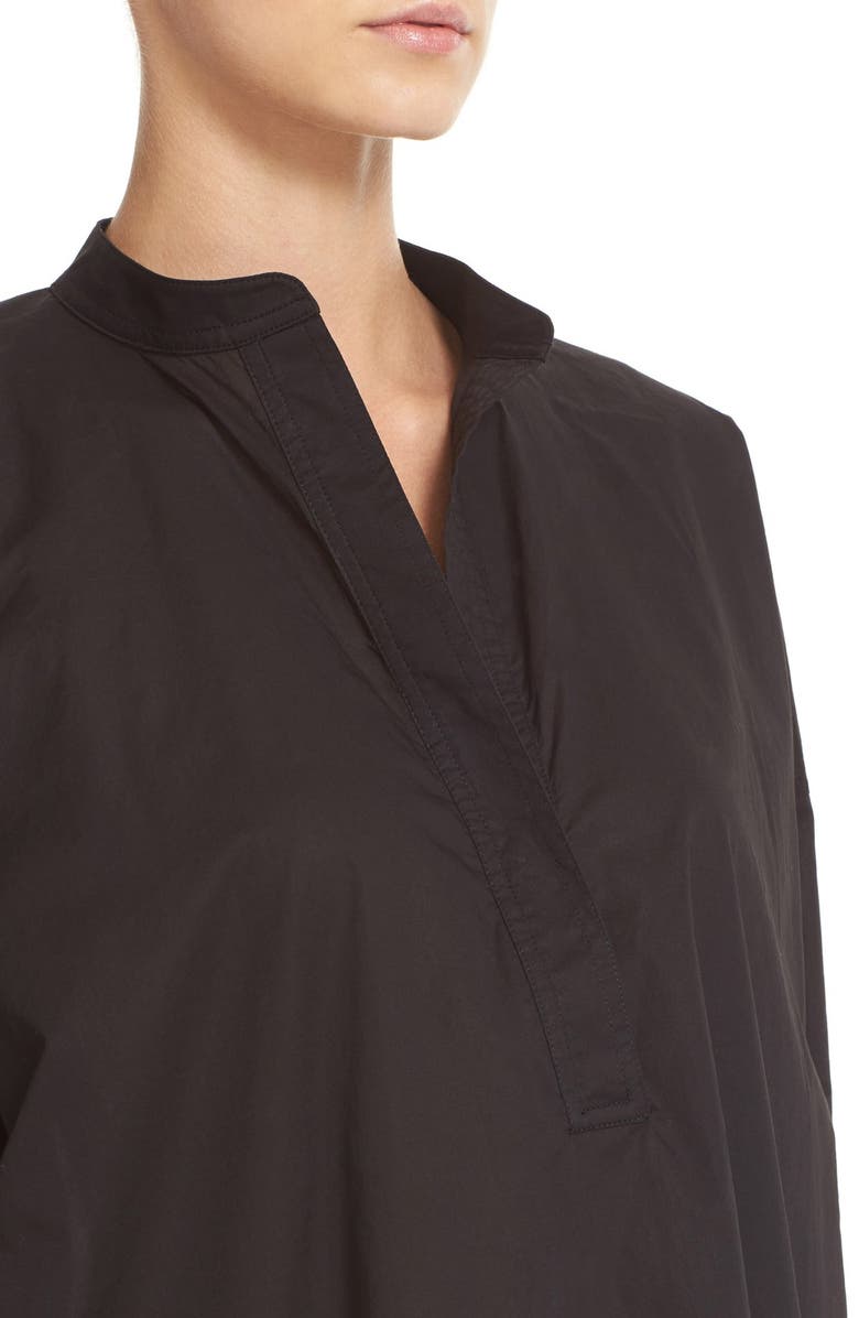 Vince Trapunto Detail Popover Blouse, Alternate, color, 