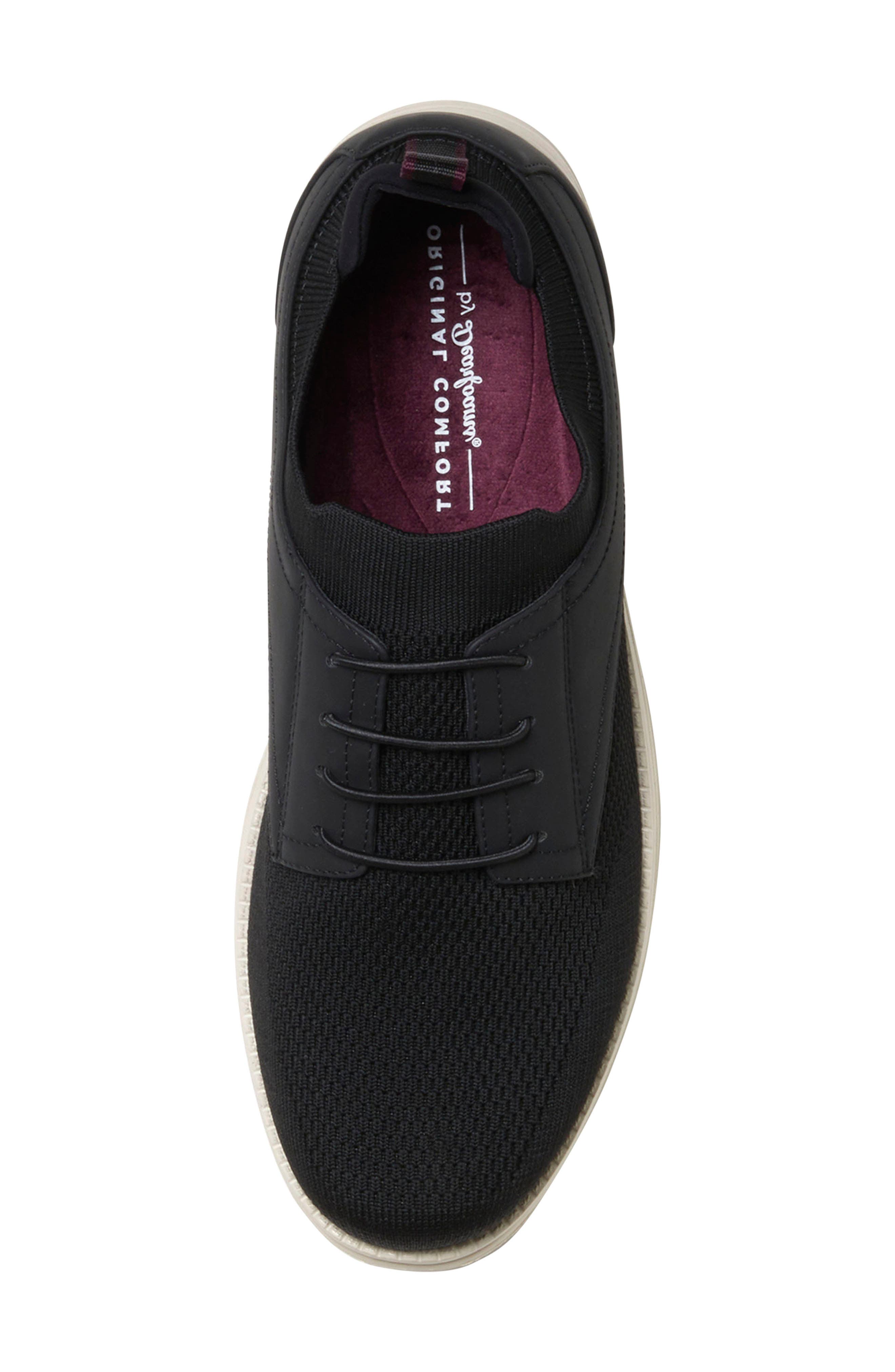 DEARFOAMS Nash Stretch Knit Sneaker, Alternate, color, Black