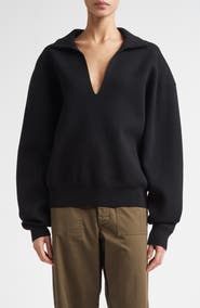 A.L.C. Timmy Johnny Collar Sweater