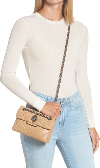 Mini Kensington Quilted Leather Crossbody Bag