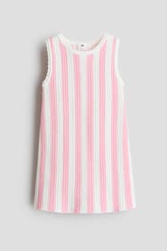 H&M Textured cotton dress