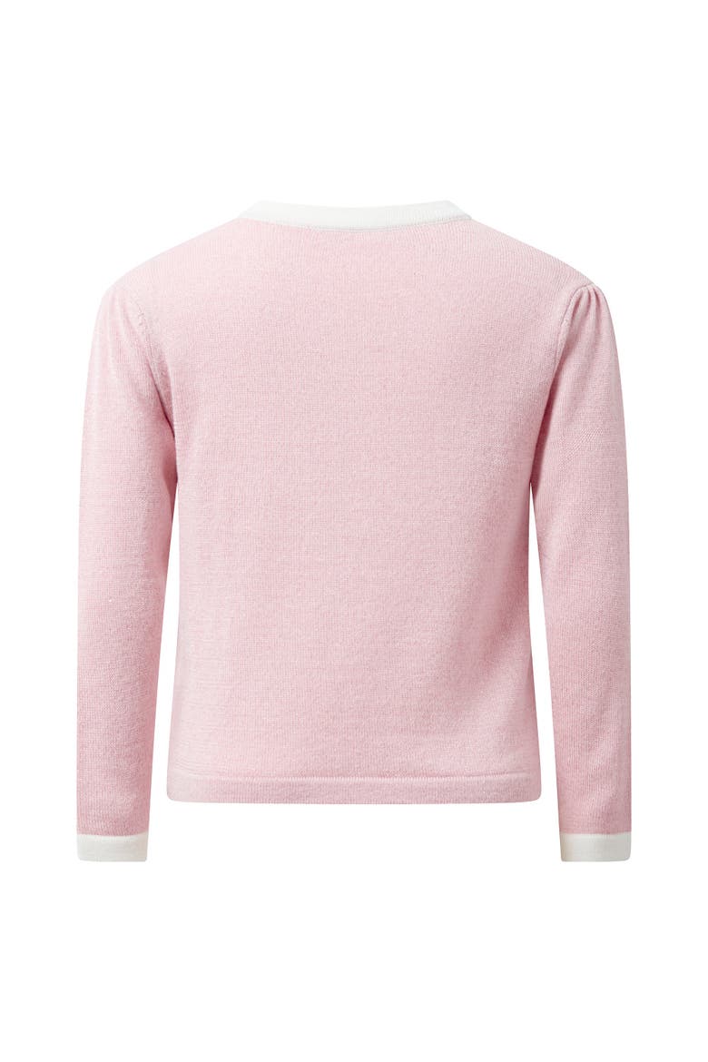 Knit Cardigan with pockets, Alternate, color, Pink