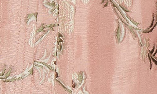 Chloé Baroque Silk-blend Taffeta Jacket With Floral Jacquard Women In Pink