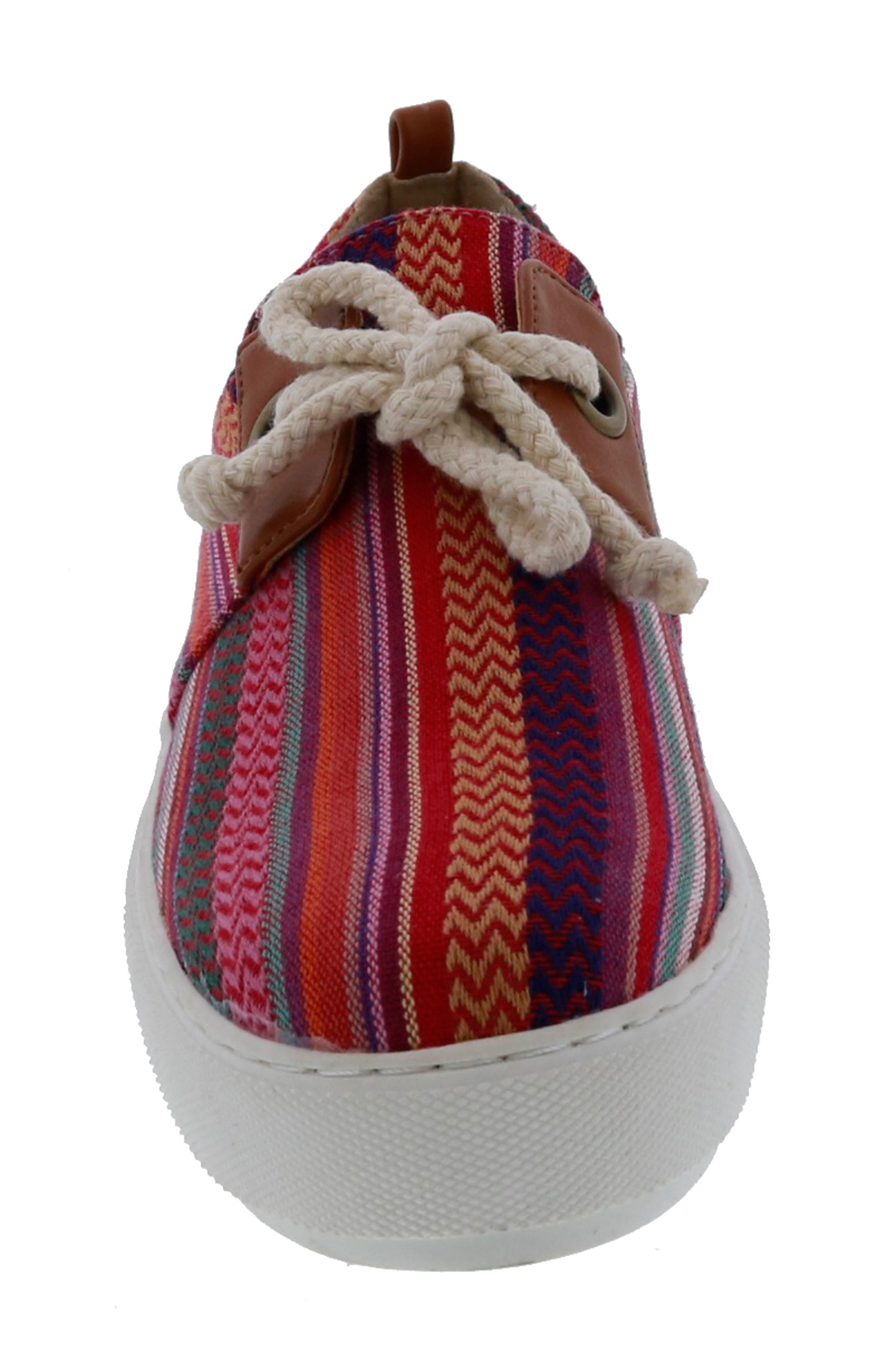 Armistace Sneaker, Alternate, color, PINK MULTI STRIPE