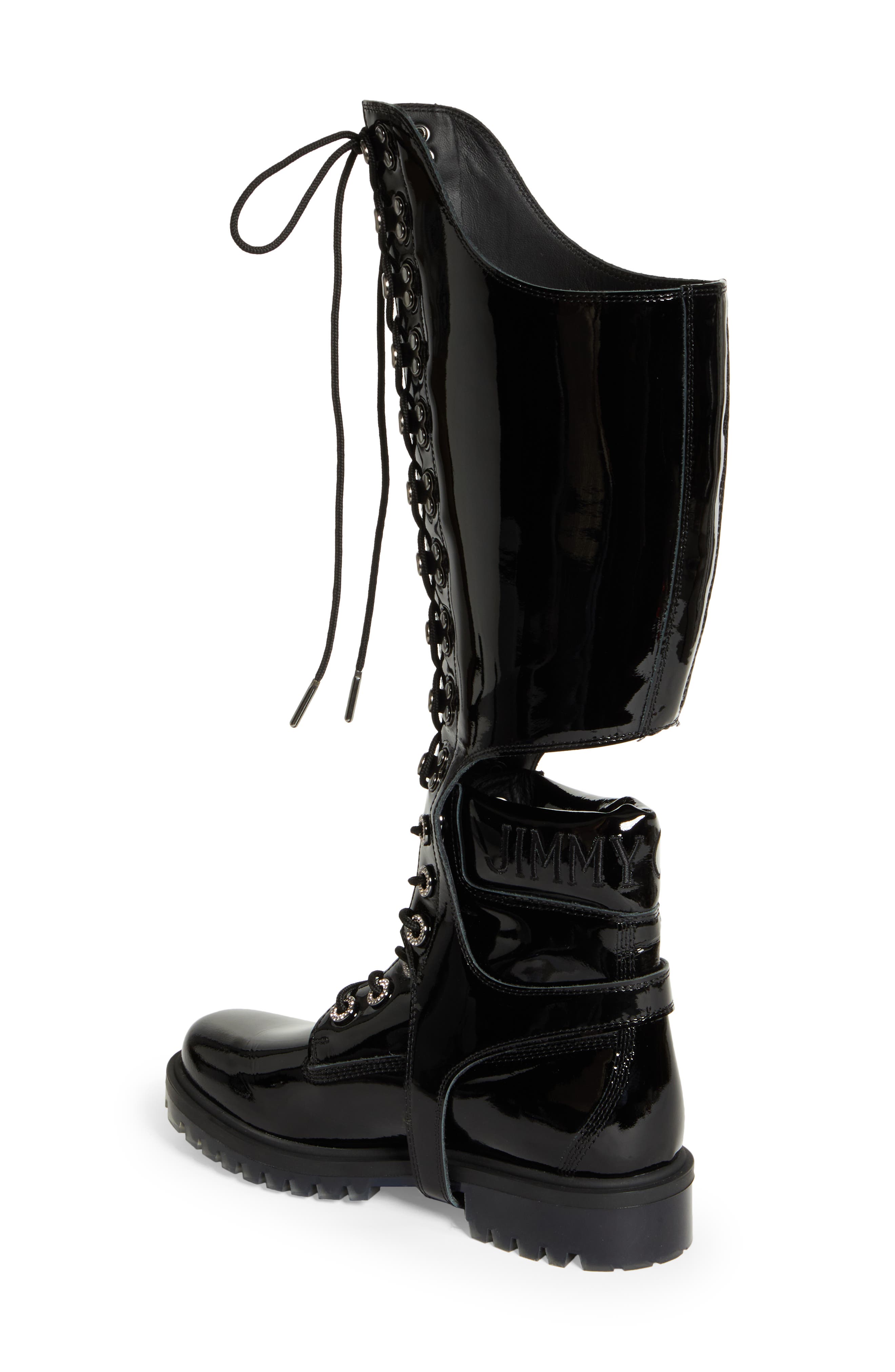 Jimmy Choo x Timberland Crystal Eyelet Convertible Shaft Boot, Alternate, color, 