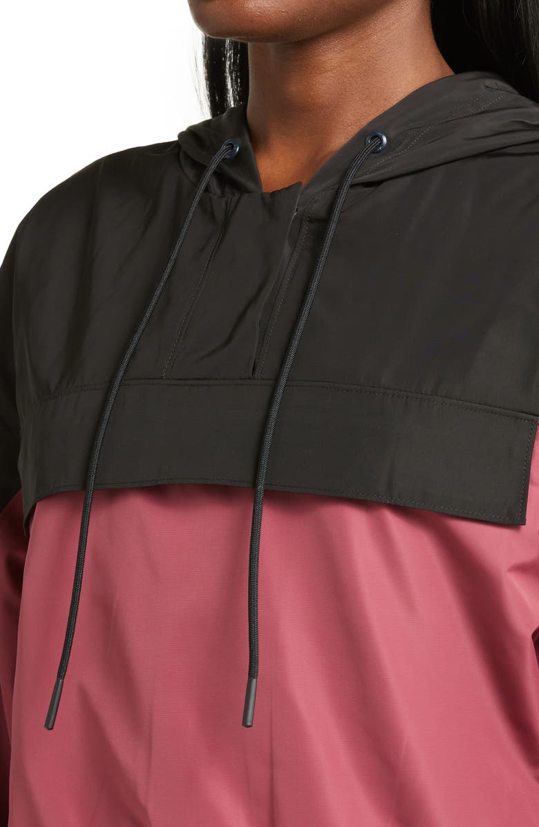 Alo International Crop Anorak Hoodie, Alternate, color, 