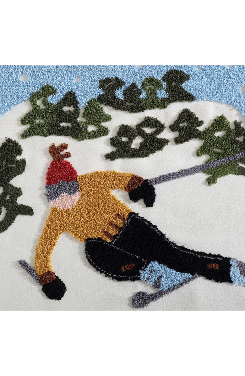 Eddie Bauer Ski Hills Accent Pillow, Alternate, color, Medium / Dark Green