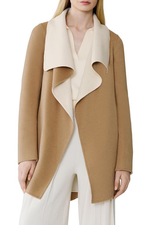 Soia & Kyo Bridgette Wool Blend Coat` In Brown