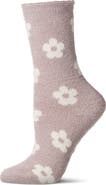 MeMoi Daisies Lavender Infused Crew Socks