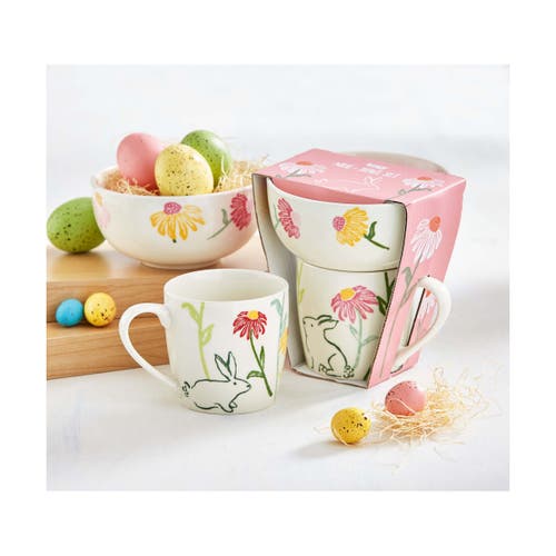 Tag Easter Bunny Mug And Bowl Set In Multi
