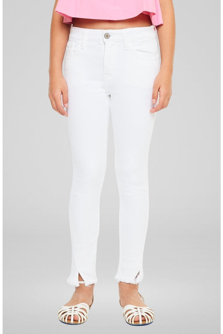Rocket High Rise Ankle Skinny Jeans, Main, color, White
