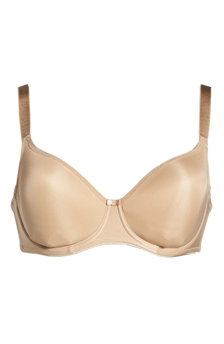 Fantasie Seamless Underwire Balconette Bra, Alternate, color, Nude
